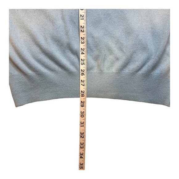 TRUE VINTAGE Hogan Light Blue "Grandpa" Sweater - Picture 5 of 5